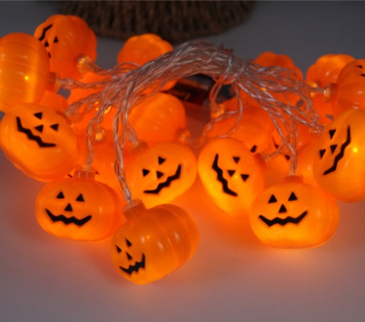 "Spooky Glow: Halloween Pumpkin LED String Lights"