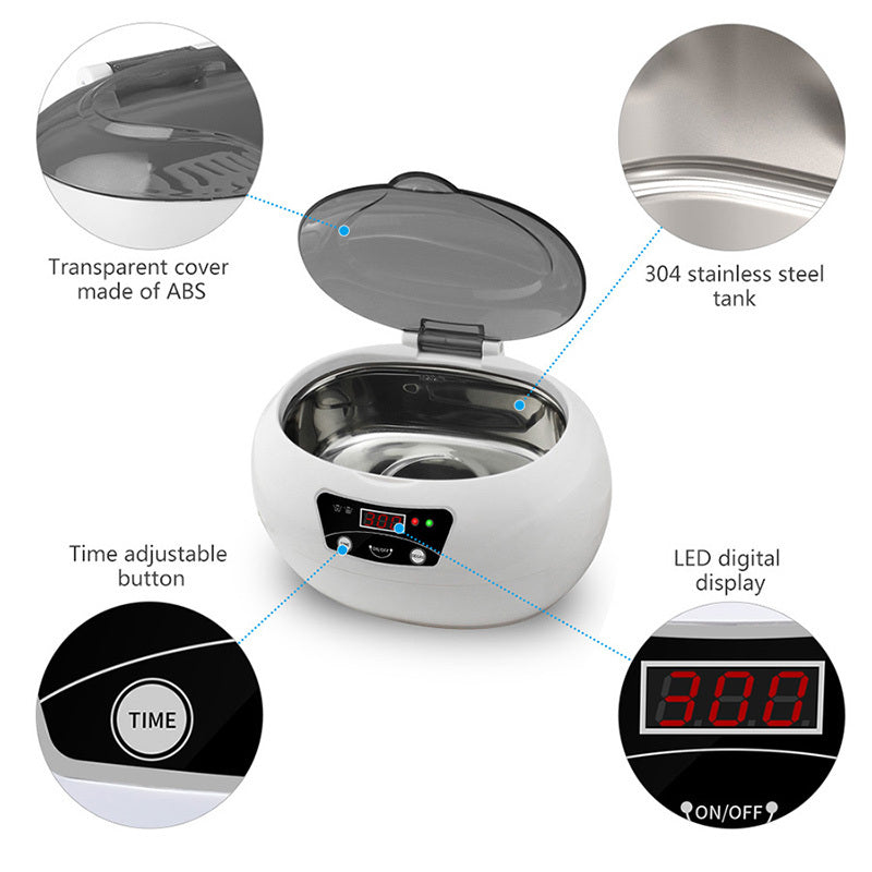 "Effortless Shine: Ultrasonic Cleaning Machine for Home"