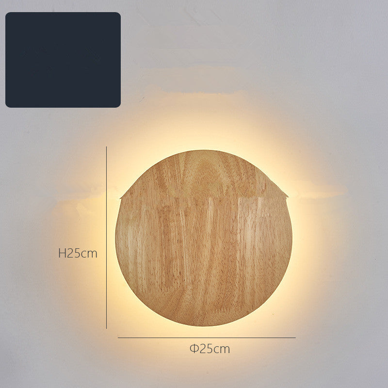 "Log Art Wall Lamp – Nature-Inspired Lighting for Your Space"