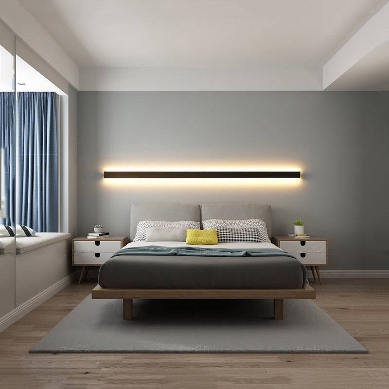 "Minimalist Long LED Wall Lamp – Sleek, Modern Lighting"