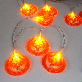 "Spooky Glow: Halloween Pumpkin LED String Lights"