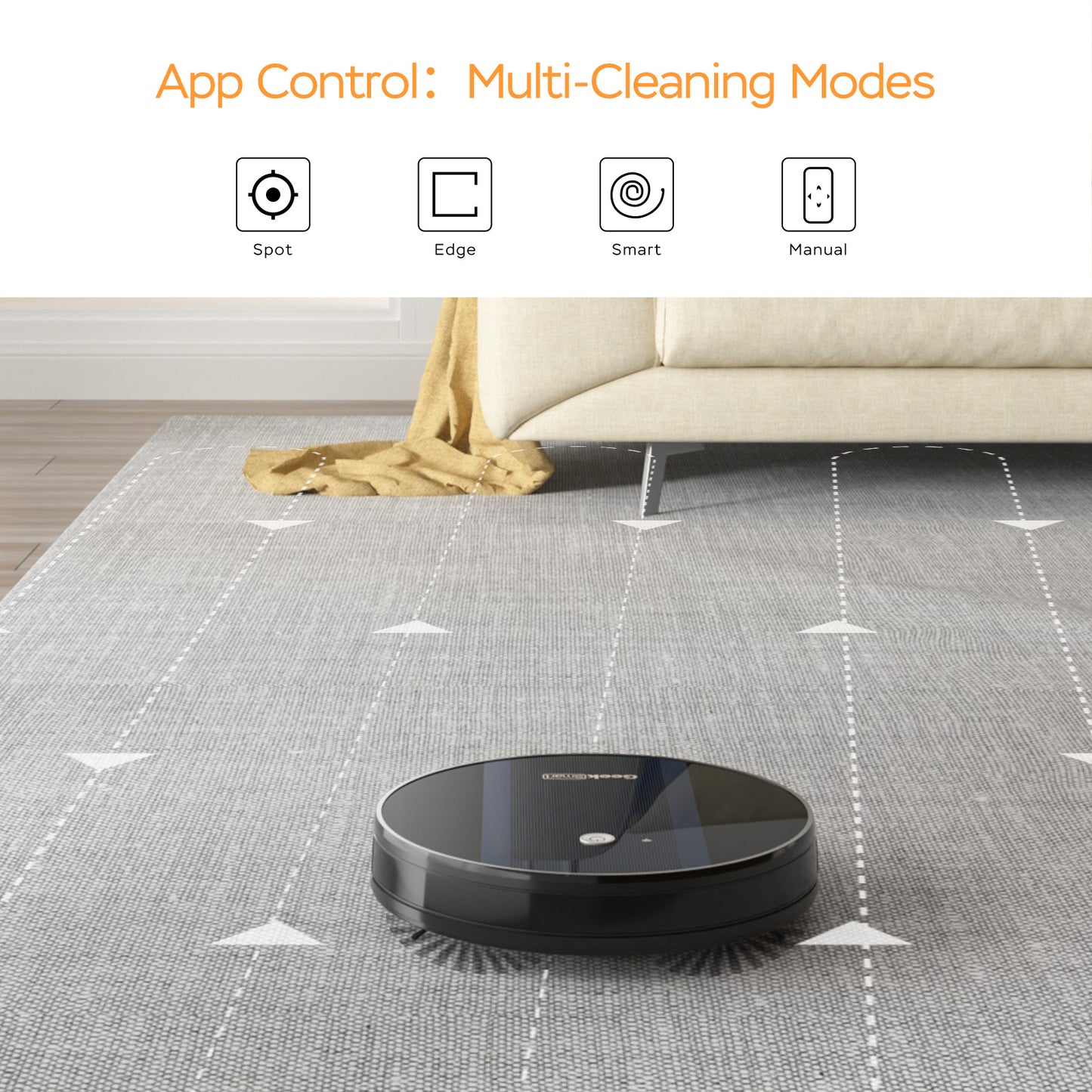 "Geek Smart Robot Vacuum Cleaner G6 Plus – Ultimate Clean for Every Floor"