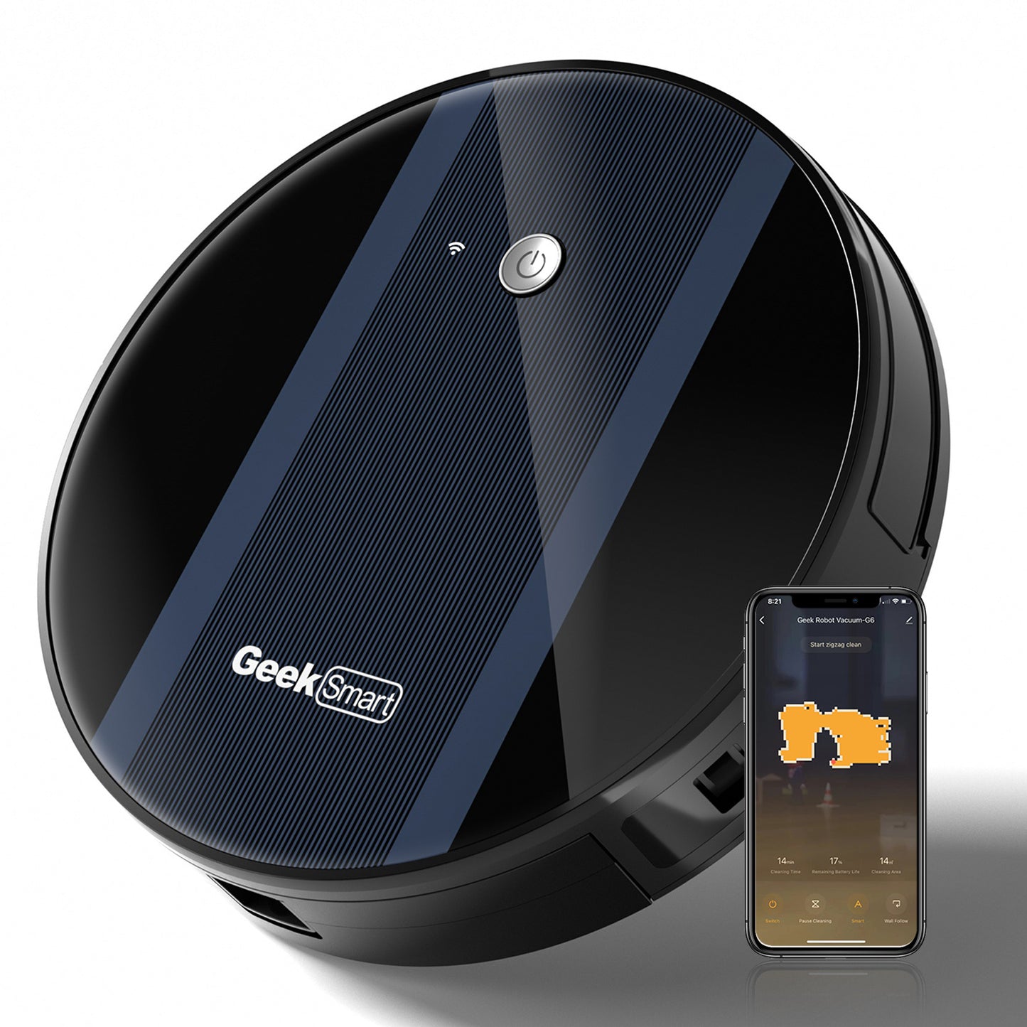 "Geek Smart Robot Vacuum Cleaner G6 Plus – Ultimate Clean for Every Floor"