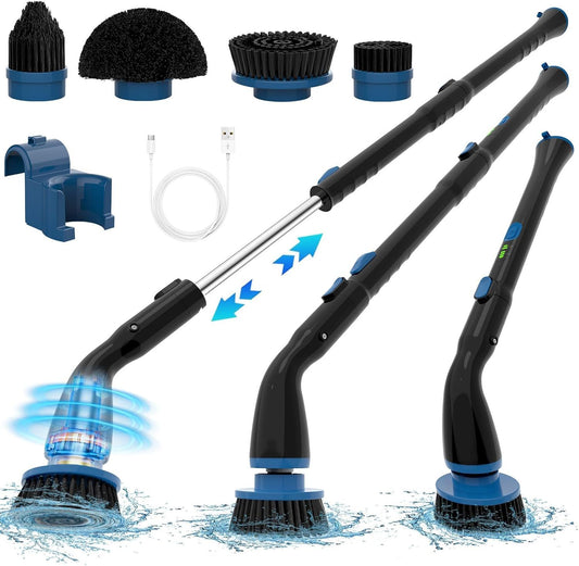 "Electric Spin Scrubber – Cordless Power Cleaning for Every Surface"