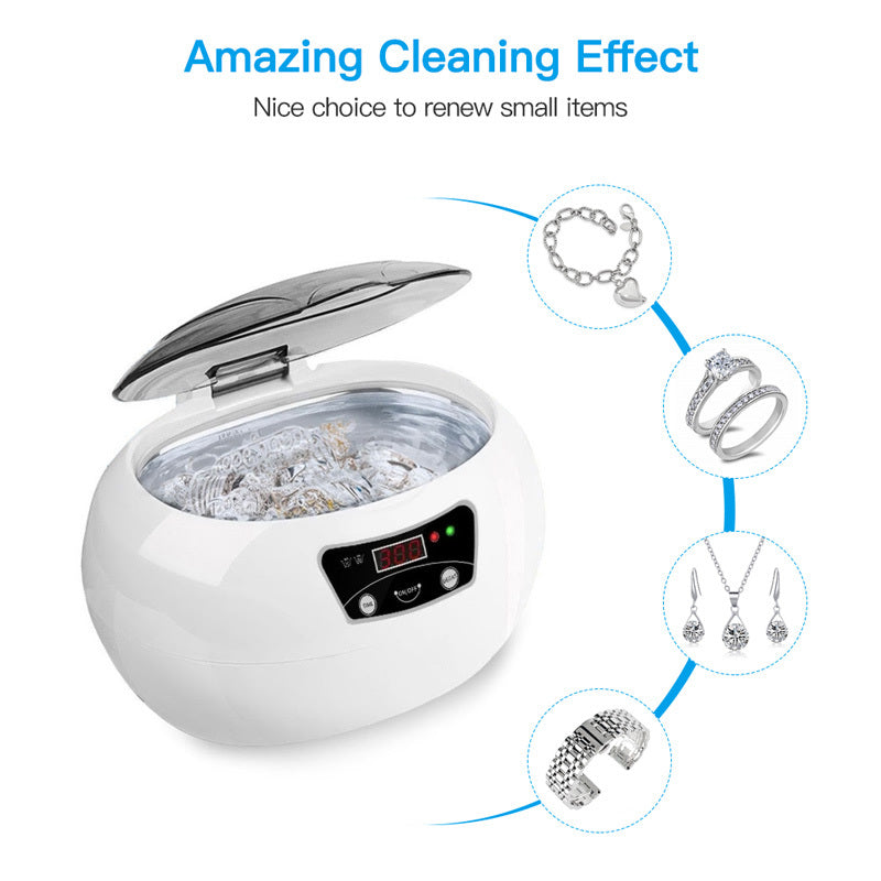 "Effortless Shine: Ultrasonic Cleaning Machine for Home"